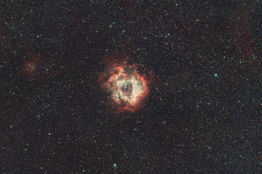 Sony ZV-E10 with Rokinon 135mm lens mounted on Star Adventurer GTi tracker for wide-field astrophotography